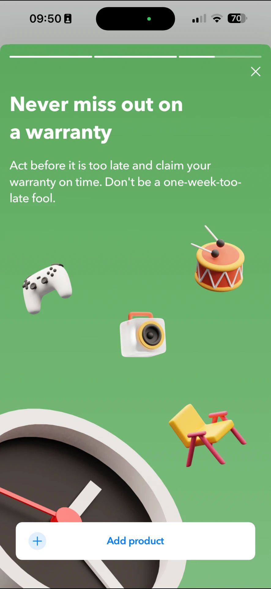 Add product screen 5