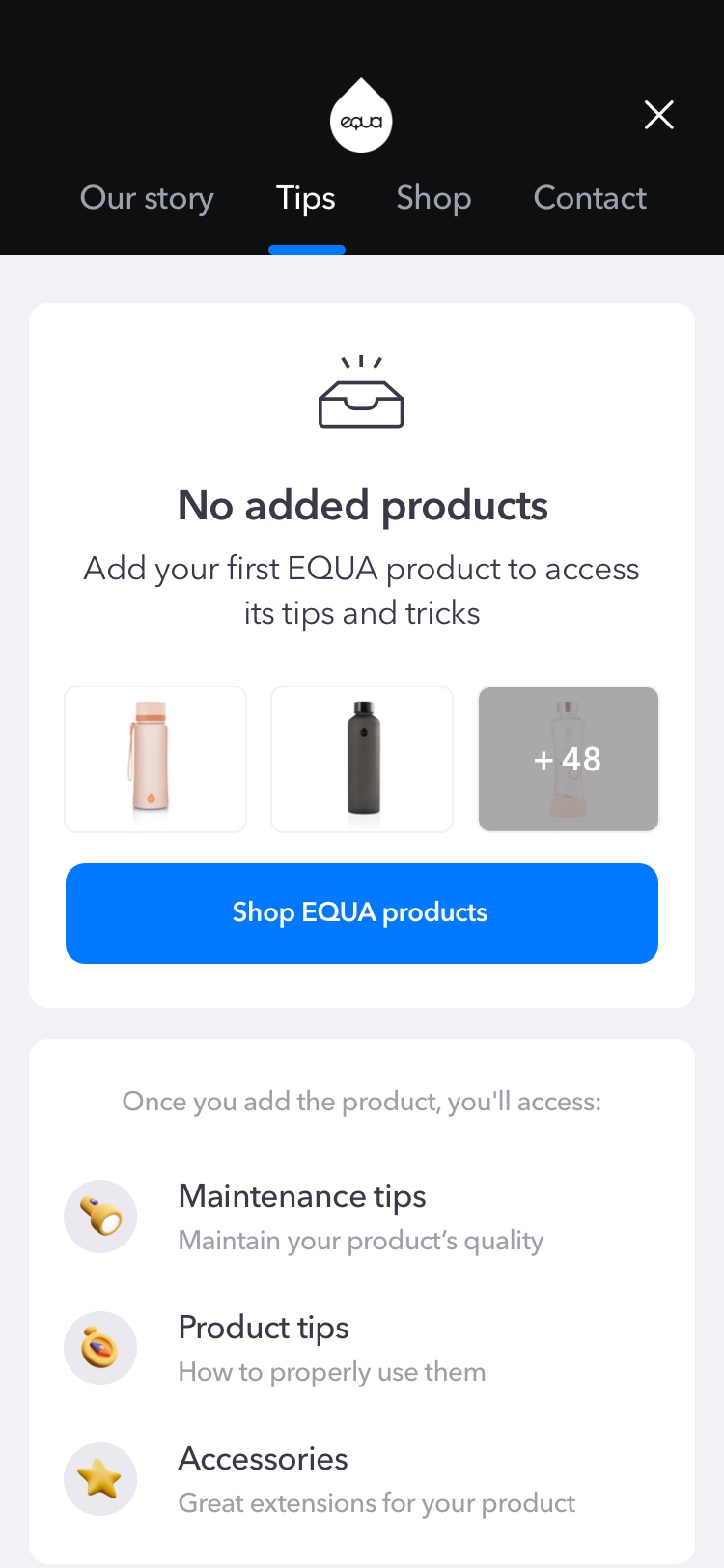 Brand Space screen 3