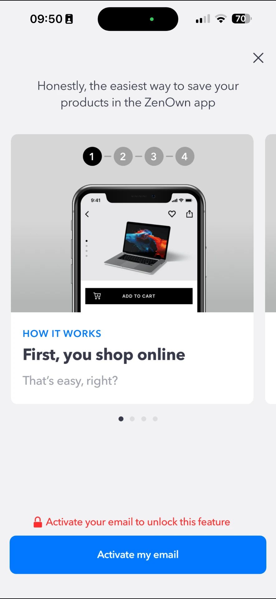 Add product screen 4